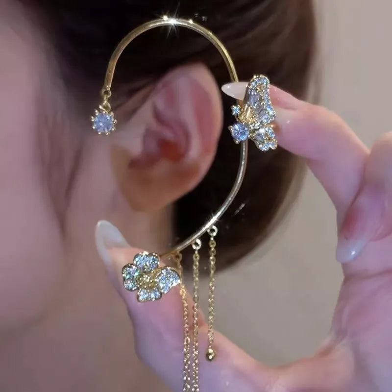 Aurélie vlinderoorbellen