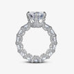 Deluxe Ring 925 Sterling Silver, 18K Gold