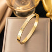 The Clover Bracelet - Gold